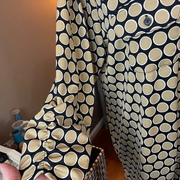 🎁Women's George Top, 3/4 sleeve, SZ 16W - Picture 2 of 8